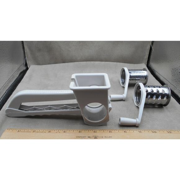 Cooking Club of America Roatry Cheese Grater Shredder 2 Blades Only - Picture 4 of 8
